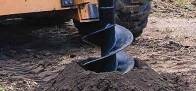 5 to 60 GPM available Extensions available for deeper digging Augers available up to 48 diameter