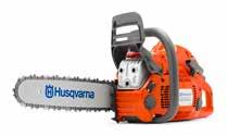 All round chainsaws, prepared for all situations. H 236 38.2cc - 1.4 kw - 14-4.7kg **Limited stocks available Ideal for pruning, lighter cutting tasks and hobby work.