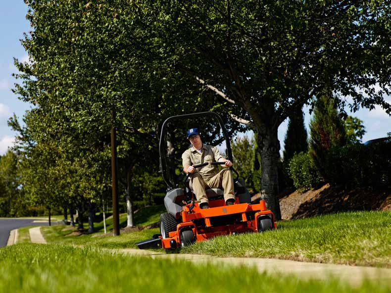 Fast and efficient lawn mowing with perfect results. 5 YEAR or 2000 HOUR Commercial Warranty - PZ Zero Turn series Conditions apply, see instore for details.