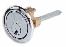 Standard : Supplied individually keyed with two keys per lock; 78,000 key combinations; Key blank KB2015P.