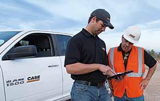 Talk to your CASE dealer to determine the plan that best fits your needs. Breakdown Assistance Standard on all CASE equipment.