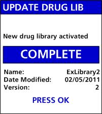 Figure 18. Library Information. Figure 19. Library Update.