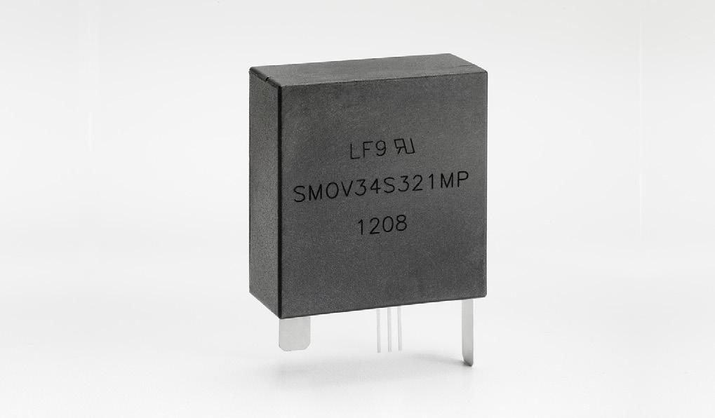 S 34S Varistor Series RoHS Description The Littelfuse S 34S thermally protected varistor is a self-protected device.