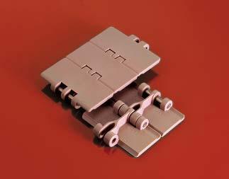 PLASTIC TABLETOP CHAINS 13 min pag. 58,59, 67,68 STRAIGHT RUN SINGLE HINGE 42.1 Ø 0.35 4.0 12.7 9.5 38.1 (1.5 ) 7.2 A 44 pag. 212 Chain type Code nr.
