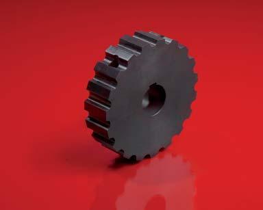 SPROCKETS FOR TABLETOP CHAINS Sprocket type Code nr. Nr. Bore Pitch Outside Hub of diameter diameter width teeth B E F/D A mm/inch mm mm mm pag.