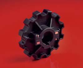 SPROCKETS FOR TABLETOP CHAINS Sprocket type Code nr. Nr. Bore Pitch Outside Width Hub Hub of diameter diameter (Teeth) width diameter teeth B E F H mm/inch mm mm mm mm mm pag.