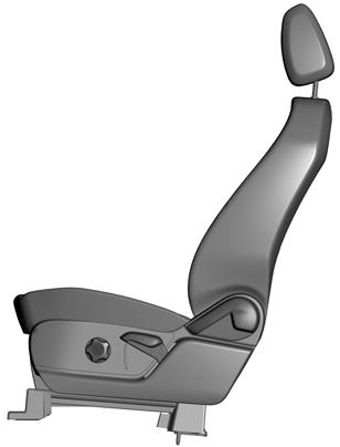 Seats Recline Adjustment REAR SEATS Flip and Fold Seat E256718 E246430 With the seat unoccupied, lift the cushion and then fold down the seat back.