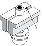 A Plug stem Plug Plug stem B Stem pin Soft metal or plastic vise jaws Special staking tool Plug Plug stem Dia. A Pin hole Dia. B in mm in mm 1/2 12.