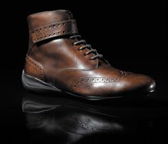 Hands-down the pigskin for durability, a luxurious finish, coolest dress shoe on the