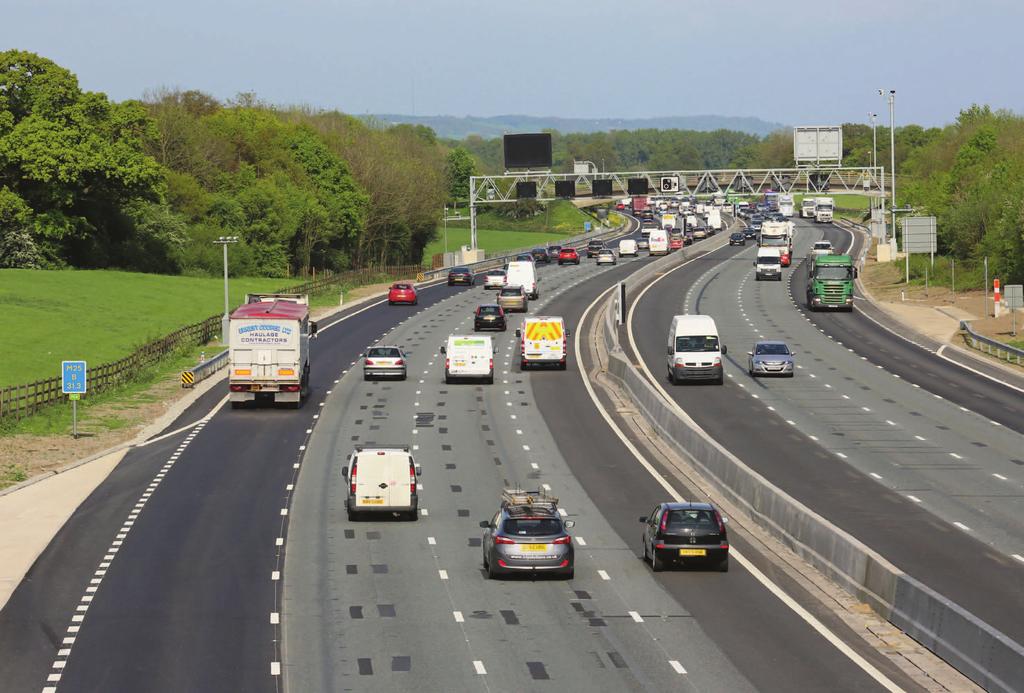 Safe roads, reliable journeys, informed travellers Why is this work needed? The M3 between junctions 2 and 4a is one of the busiest sections of road in the UK.