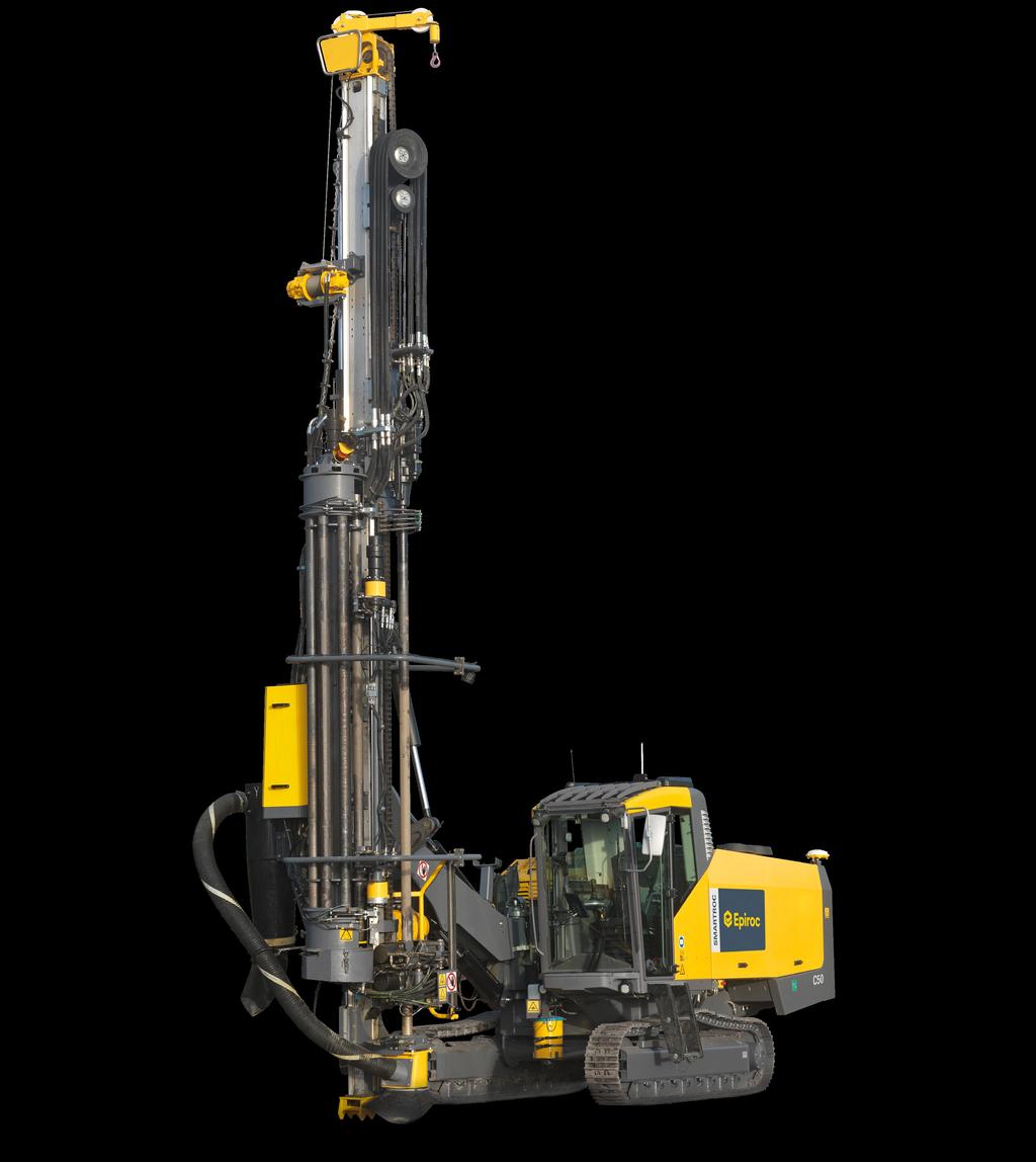 Speed, power and precision The SmartROC C50 from Epiroc gives you the best of both worlds. The rig combines high penetration rates with superior hole quality even in the most challenging conditions.