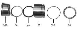 LP122A-3100 - Repair Instructions 5. If there are signs of oil leaking through the plunger oil seals, then replacment is neccessary.