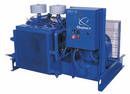 What s more, the QRDT uses graphite gaskets, so the compressor complies with EPA health standards. QUINCY DEPENDABILITY With years of proven performance, you can depend on Quincy.