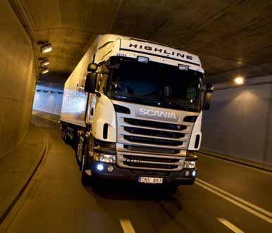 SCANIA FUEL ECONOMY Better fuel economy from every angle. Stepping into a Scania truck, you are surrounded by more than 100 years of experience and expertise in fuel economy.