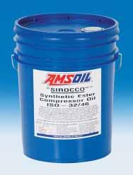 AMSOIL SIROCCO Synthetic Compressor Oil Ingersoll-Rand SSR Ultra-Coolant Sullair Sullube 32 The first two oils are glycol-based and have difficulty separating from water, causing them to form