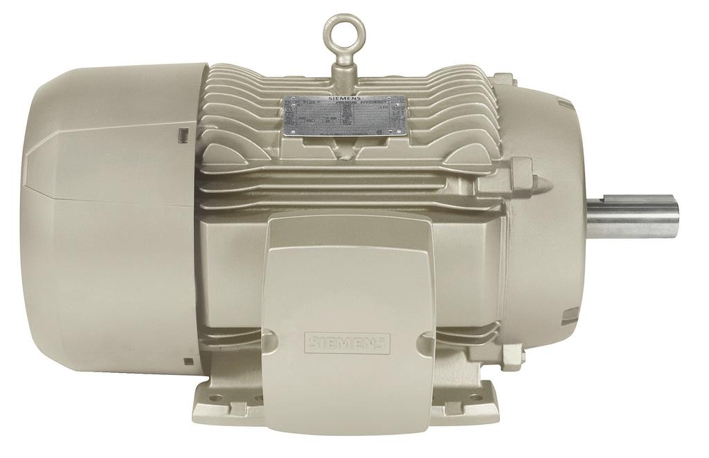Siemens SIMOTICS low voltage cast iron frame motors More value for your investment Innovation is why The line of Siemens GP100 cast iron frame motors is not an evolution in motor design, but a total