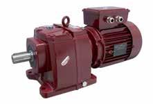 Introduction 3000 range gearboxes combined with the LSRPM and Unidrive M 3000 range geared motors are used to adapt the speed of the LSRPM 2400 range motor to that of the driven machine.