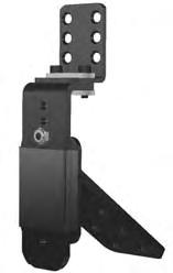 2083-01 1/2 Ø 7/32 1 2 13/16 4 7/16 1 3 13/16 4 7/16 125 125 FLAT SEAT HIP PAD BRACKETS Designed for use with plywood & foam seats.