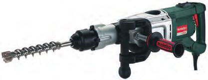 7kg Metabo Vibra Tech; reduced vibration in handles Constant Torque and Soft Start 8/14 Joules LED
