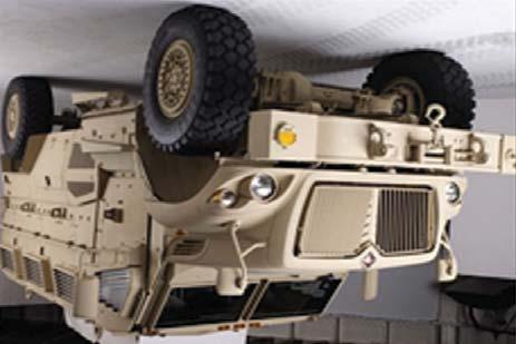 MRAP VEHICLES HANDBOOK IMG MaxxPro Figure A-28 General Information and Equipment Description Due to the unique design of the IMG MaxxPro MRAP vehicle, recovery personnel face several challenges when