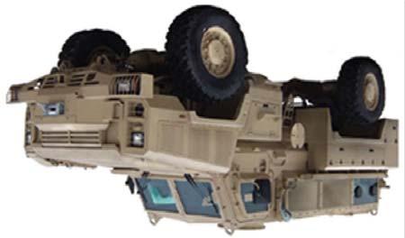 MRAP VEHICLES HANDBOOK GDLS RG-31 Figure A-37 General Information and Equipment Description Due to the unique design of the GDLS MRAP vehicle, recovery personnel face several challenges when