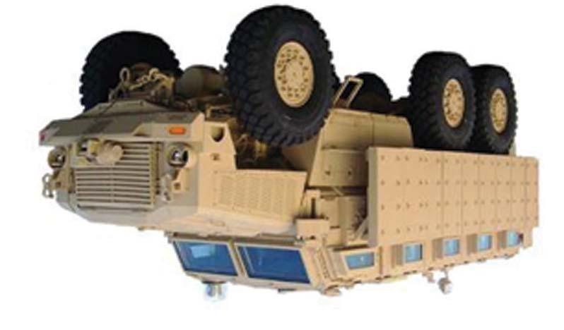 CENTER FOR ARMY LESSONS LEARNED RG-33L, BAE Systems-Ground Systems (BAE-GS), CAT II System Description: Same RG-33L vehicle as above except with Tank-Automotive and Armaments Command (TACOM)-approved