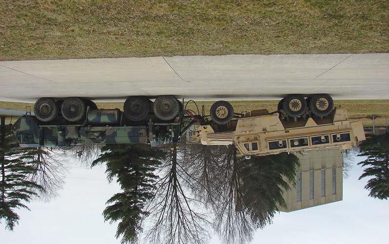 CENTER FOR ARMY LESSONS LEARNED Dedicated recovery, front lift tow Figure A-5: Heavy expanded mobility tactical truck (HEMTT) wrecker lift towing BAE 6X6 WARNING Do not use the medium tactical