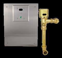 8000C Series Concealed Wall Box Battery Powered The Hydrotek HB-8000C Sensor Flush Valve is the battery powered variant of the 8000C series flush valves.