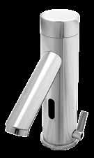 7000E Series The 7000E Series faucet is a sensor faucet that provides a vandal resistant, no touch lavatory solution that promotes better hygiene and energy savings.