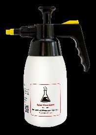 Pressure Sprayer Acid Resistant Application: Resistant to most dilute acid solutions: Aluminium brightener.