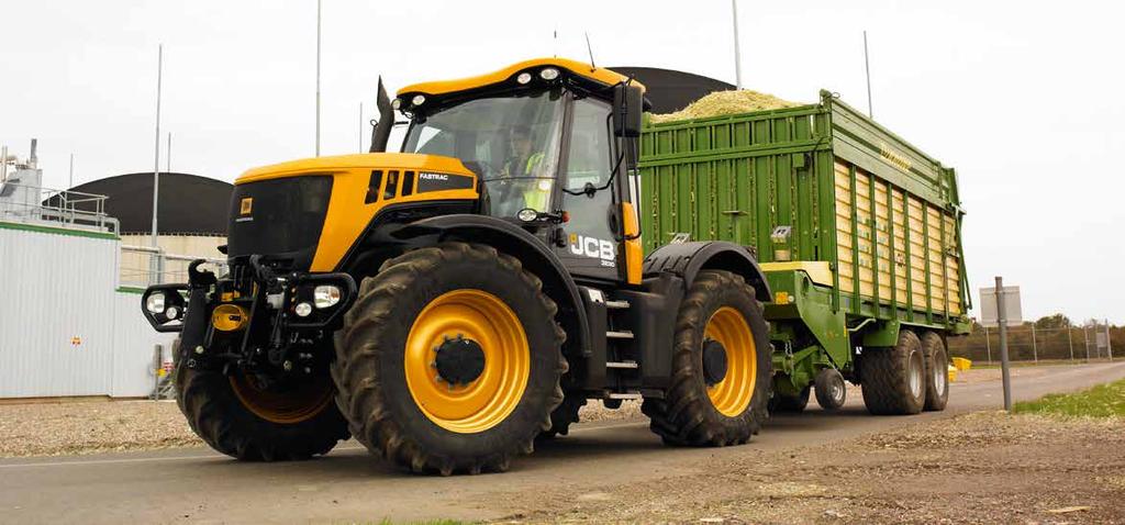 3000 SERIES XTRA FASTRAC Since we started production in 1991, the JCB Fastrac has continually evolved to meet new market demands, whilst remaining true to its original principles.