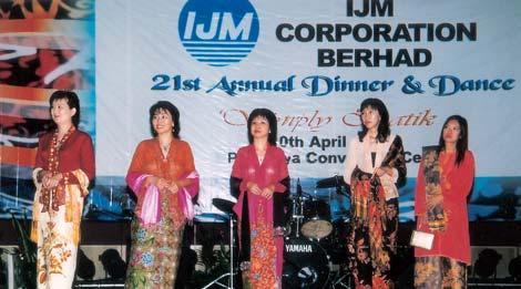 CORPORATE DIARY 16 January 2004 JOINT VENTURE DEVELOPMENT SIGNING OF SHAREHOLDERS AGREEMENT IJM Properties Sdn Bhd, a wholly-owned subsidiary of IJM Corporation Berhad ( IJM ), signed a Shareholders