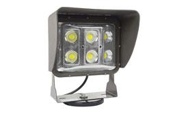 The LEDWP-600E-M-10C Magnetic Mount LED Flood Light offers high light output from a compact form factor and is designed to provide a more durable and long lived alternative to halogen and metal