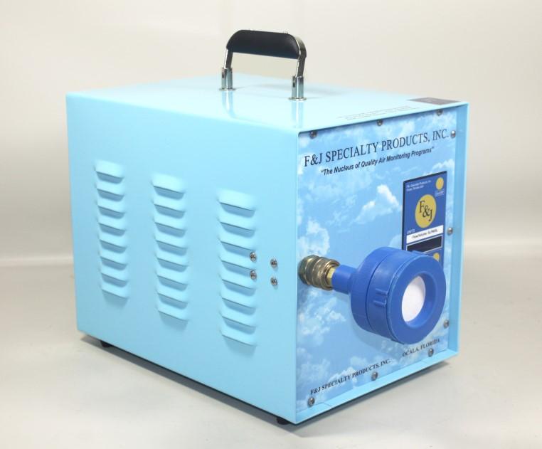 EMERGENCY RESPONSE SAMPLING SYSTEM 12VDC POWERED AIR SAMPLER Digital Flowmeter Technology F&J Model DF-75L-AC NOTABLE FEATURES: State-of-the-Art Electronics Operating Modes Line Power (100VAC 250VAC)