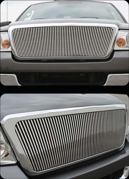 BILLET COMBO GRILLES Bully s new Billet Combo Grille is an easy way to add an elegant and clean look to the front end of trucks.