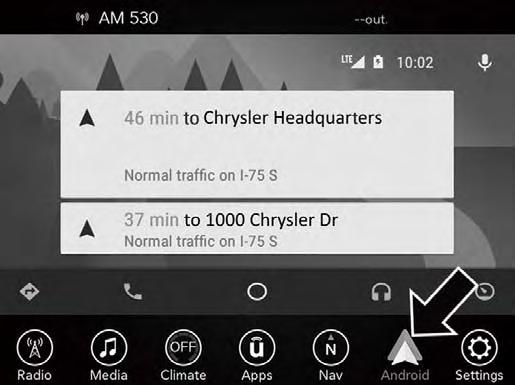 Android Auto If Equipped Android Auto allows you to use your voice to interact with Android s best-in-class speech technology through your vehicle s voice recognition system, and use your smartphone