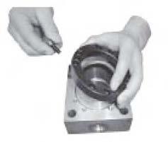Maintenance, Service & Installation REPAIR INFORMATION PISTON REPLACEMENT 1. To remove Loctited piston from rod, heat piston and rod to 450 degrees. 2.