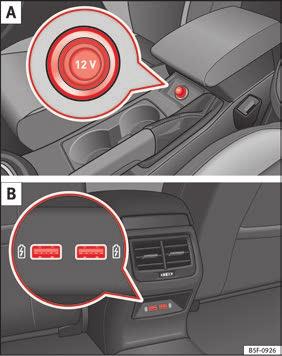 Transport and practical equipment Opening/closing To open the glove compartment, pull the handle in the direction of the arrow. To close the glove compartment, move the cover upwards until it engages.
