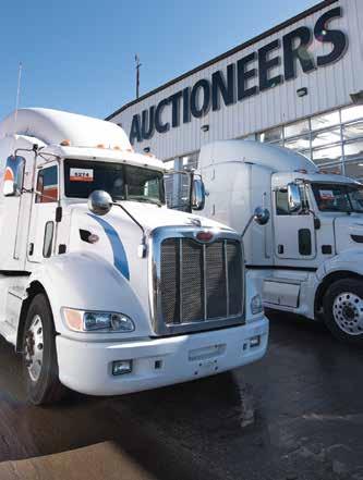 Professionally-maintained fleet trucks International, Freightliner, Peterbilt, Volvo and other top makes Late model, low mileage,