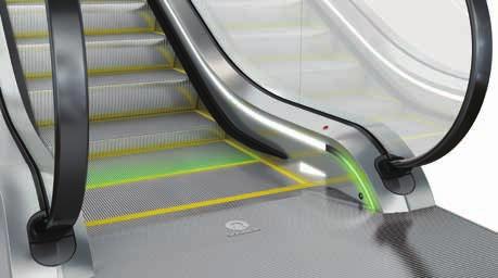 Advanced safety solutions Schindler escalators are designed to meet the most stringent safety requirements over their entire product life cycles from production through installation to maintenance.
