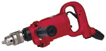 AIR TOOLS - Industrial Drill Heavy-duty industrial quality 1/2" drill Teasing throttle Compact design 499 00 No.