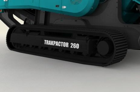 Crawler Tracks Type: Heavy duty, 2 speed, bolt on Track centres: 2920mm (9 7 )