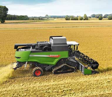 Besides the sectional concave, extensive maize equipment is also available for maize harvesting. VERSATILITY Economical operations different crops.