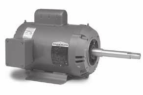 Close-Coupled Pump,, TEFC and ODP Pump thru 182 thru 21 (JM, JP, TCZ) Applications: Pumping systems where only single phase power is available.