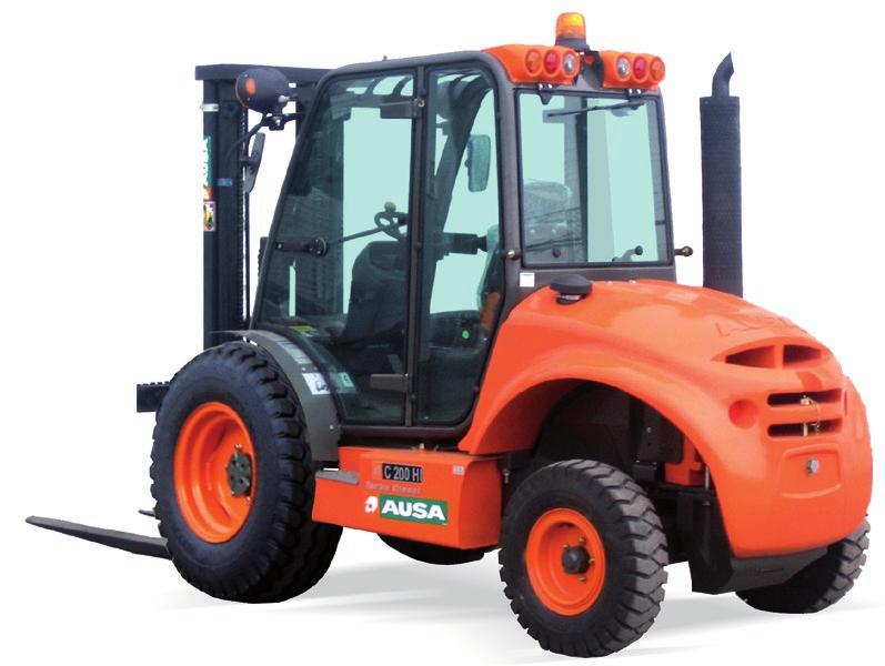 SPECIFICATIONS C 200 H Models 4x2 / 4x4 Load capacity 2.