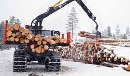 It's an extremely stable machine that is easy on operators and forests alike, yet really tough on the job.