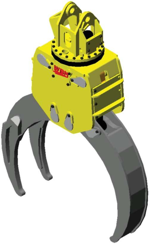 EXTREME SERVICE HEEL GRAPPLE Weldco-Beales Manufacturing s Extreme Service Heel Grapple is specially designed to hoe-chuck (forward) large trees and is ideal for logging in difficult terrain.