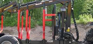 FOREST LINE Hydraulically movable Front