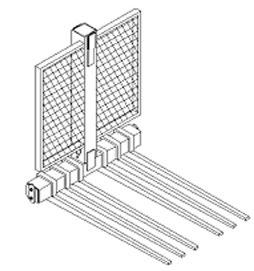 for Pallet Forks KM 460 - Protection Trellis For safer handling of bricks and other stacked goods or loose materials in higher elevation - max. capacity of 4400 lbs.