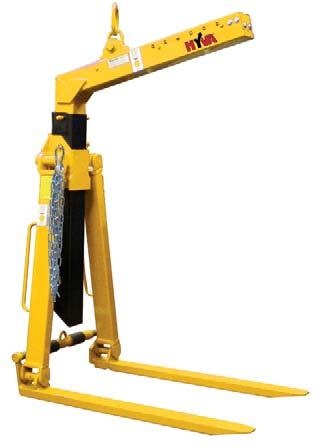 HYVA TELESCOPIC PALLET FORK HYDRAULIC/MECHANICAL CENTER OF GRAVITY ADJUSTMENT & ADJUSTABLE TINES WITH SPINDLE Hyva : H 401HT / H 401T maximal max. ausgefahren extended 1200-2400 (A) maximal max.